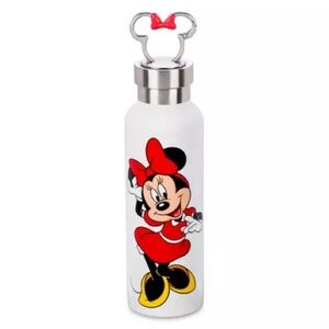 Minnie Mouse Stainless Steel Water Bottle with Clip